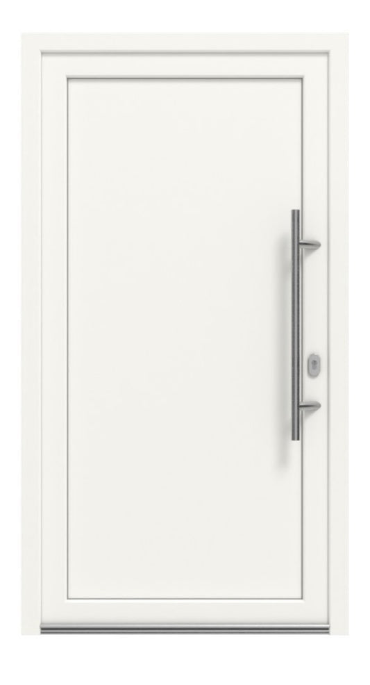 Plastic front door F001 Premium Plus without glass cutout
